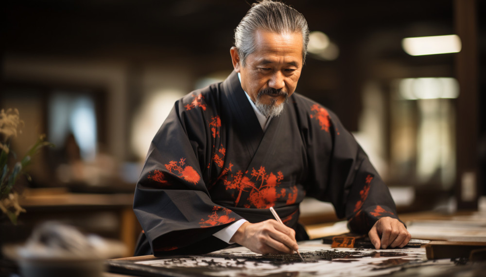 Come è diventata una forma d'arte la calligrafia giapponese?